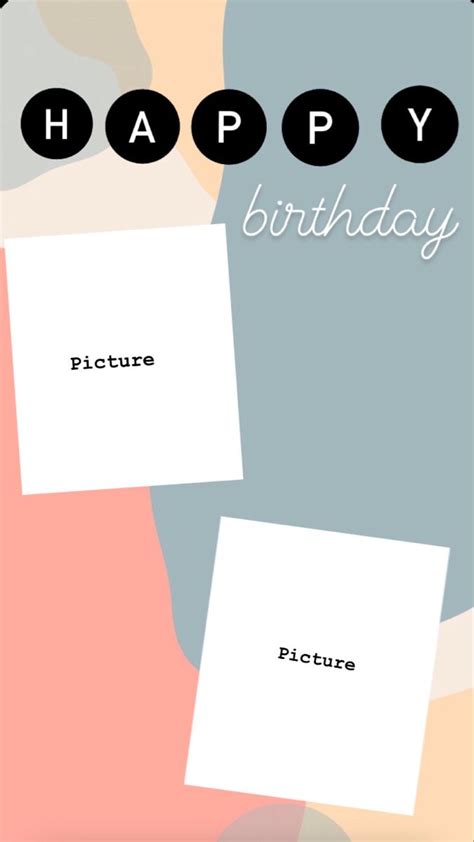 Birthday Templates For Instagram